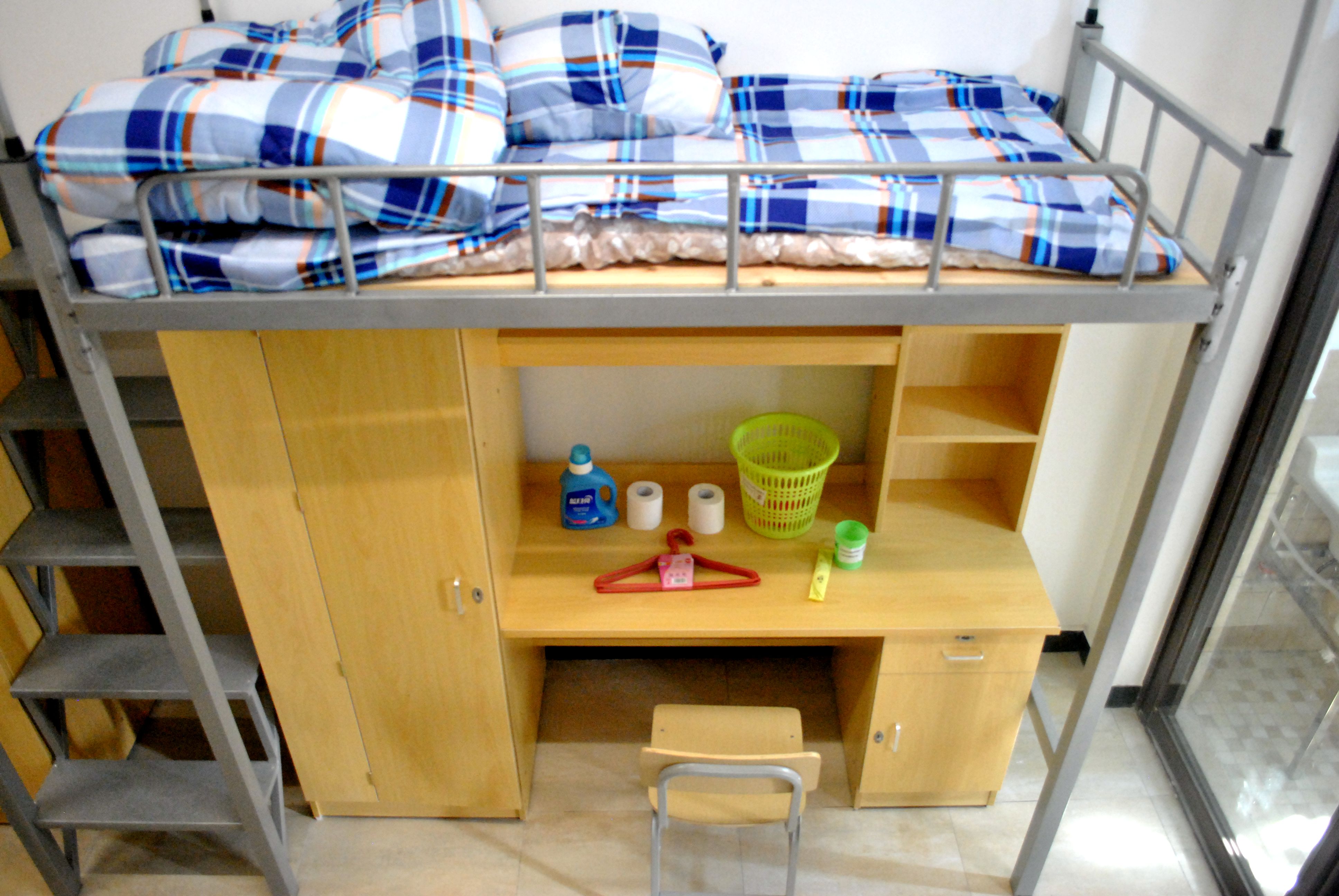 运动员宿舍设施齐全